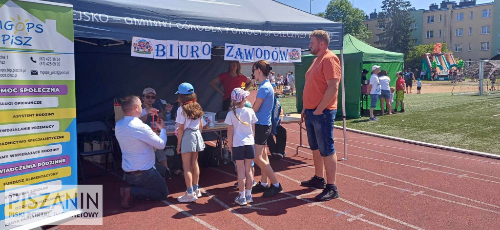 Sportowy Dzień Dziecka w Piszu
