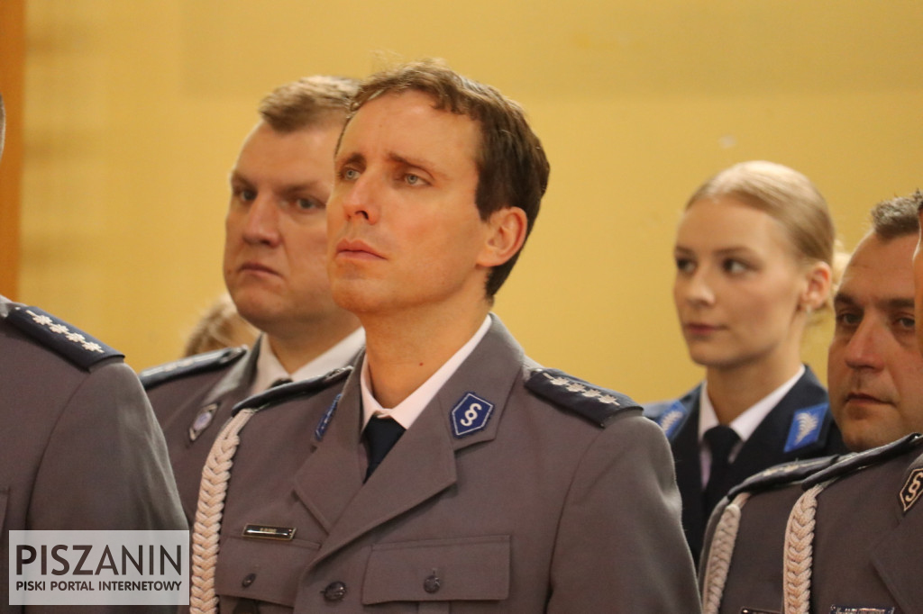 Powiatowe obchody Święta Policji w Piszu