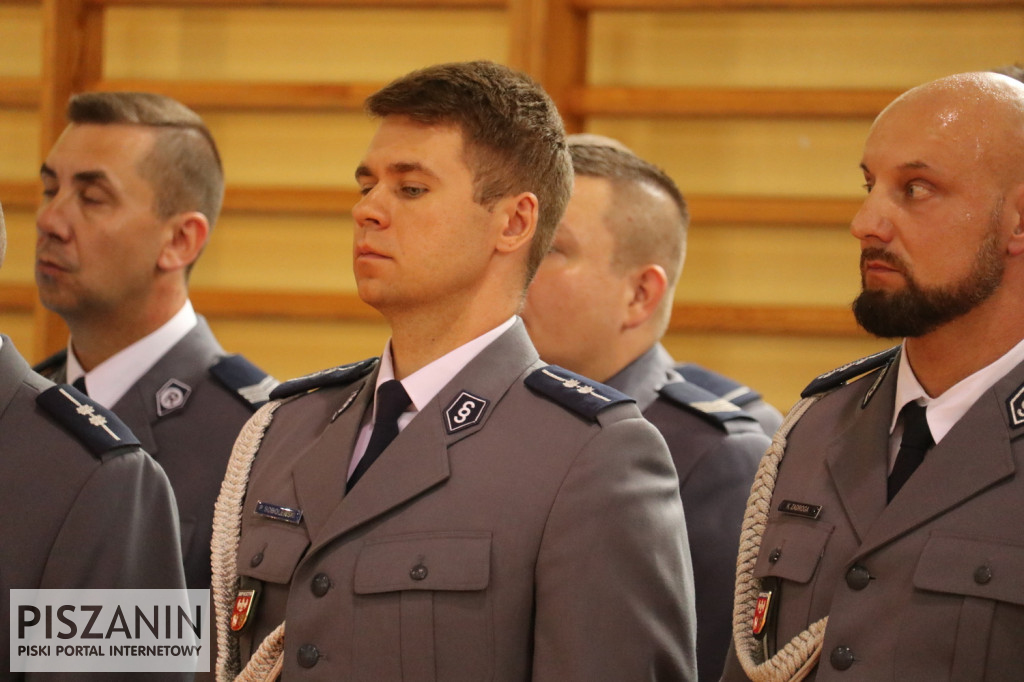 Powiatowe obchody Święta Policji w Piszu