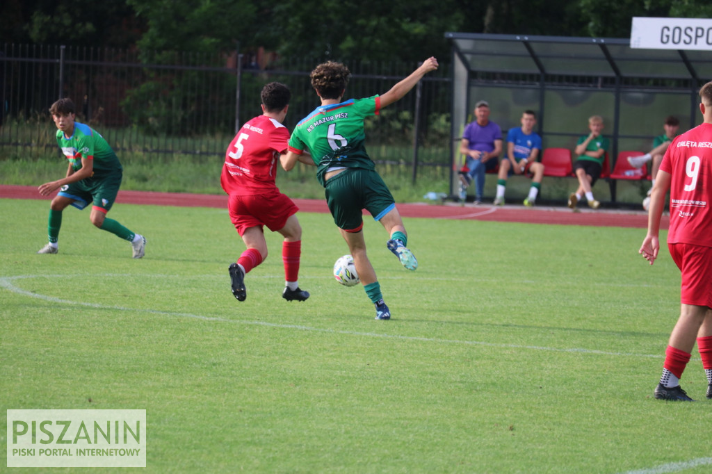 Mazur Pisz - Orlęta Reszel 3:0 w I rundzie WPP