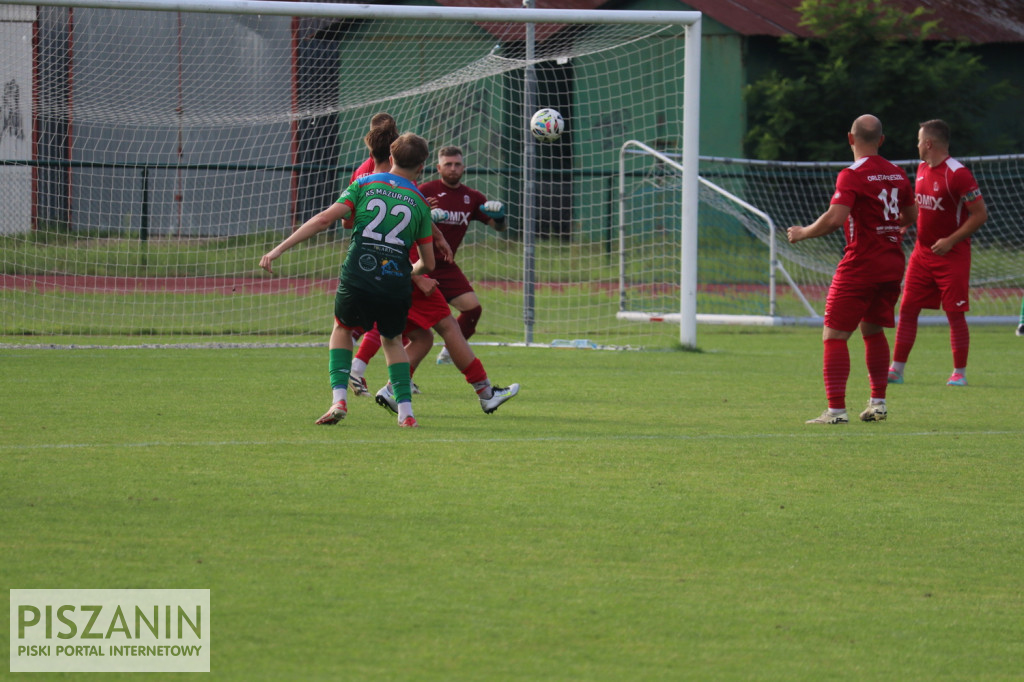 Mazur Pisz - Orlęta Reszel 3:0 w I rundzie WPP