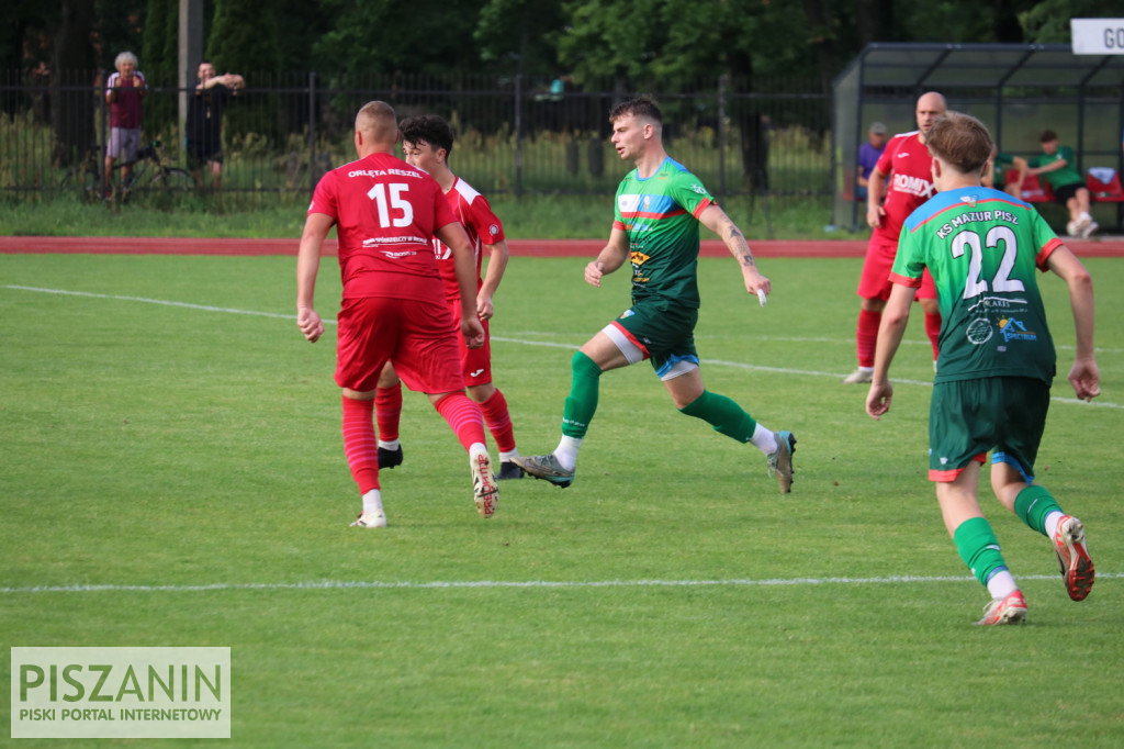 Mazur Pisz - Orlęta Reszel 3:0 w I rundzie WPP