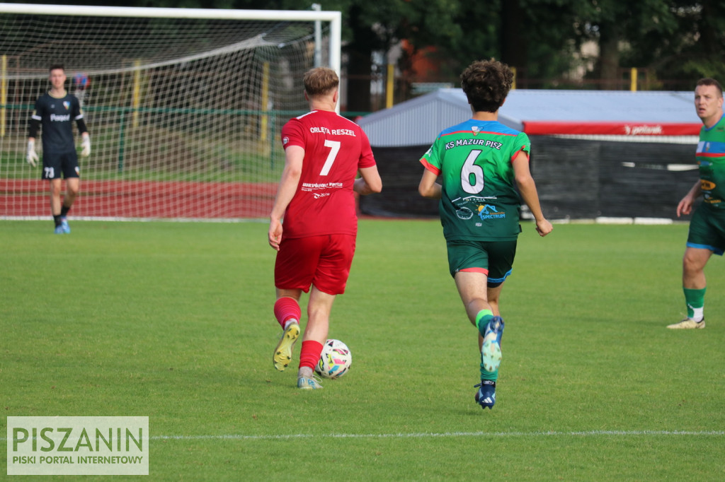 Mazur Pisz - Orlęta Reszel 3:0 w I rundzie WPP