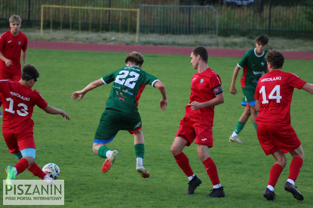 Mazur Pisz - Kłobuk Mikołajki 2:3