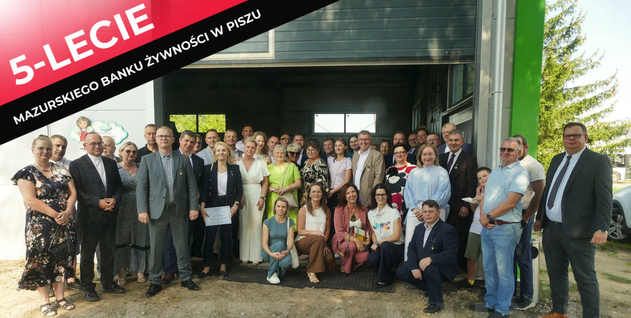 Mazurski Bank Żywności w Piszu świętował 5-lecie