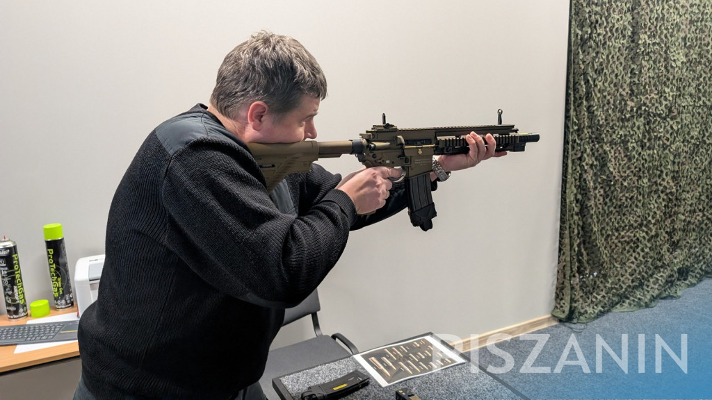 Otwarto w Piszu wirtualną strzelnicę