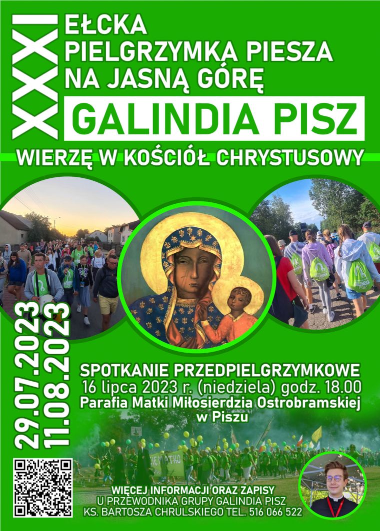 Ełcka Pielgrzymka Piesza na Jasną Górę - Wydarzenia - Piszanin.pl