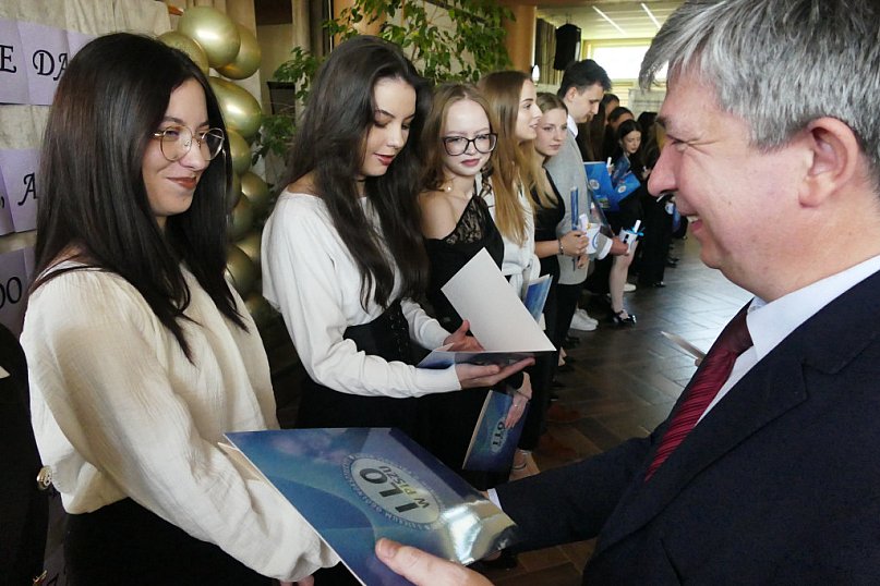 Pożegnanie maturzystów w Starym Ogólniaku