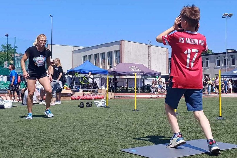 Sportowy Dzień Dziecka w Piszu