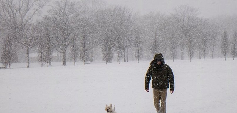 Ponowny atak zimy w naszym powiecie