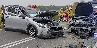 Biała Piska: Wypadek z udziałem trzech samochodów-241779