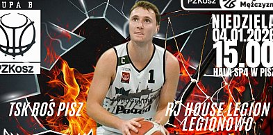 Koszykarskie emocje w Piszu! TSK Roś podejmuje RJ House Legion Legionowo-242335