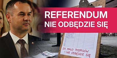 Referendum w Piszu nie dojdzie do skutku. Za mało podpisów