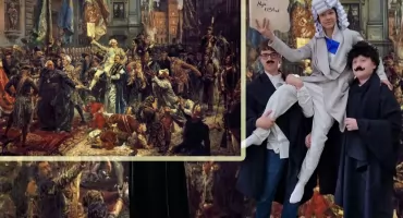 Klasyka w nowym wydaniu: Uczniowie SP2 w Piszu „wchodzą” w obraz Matejki